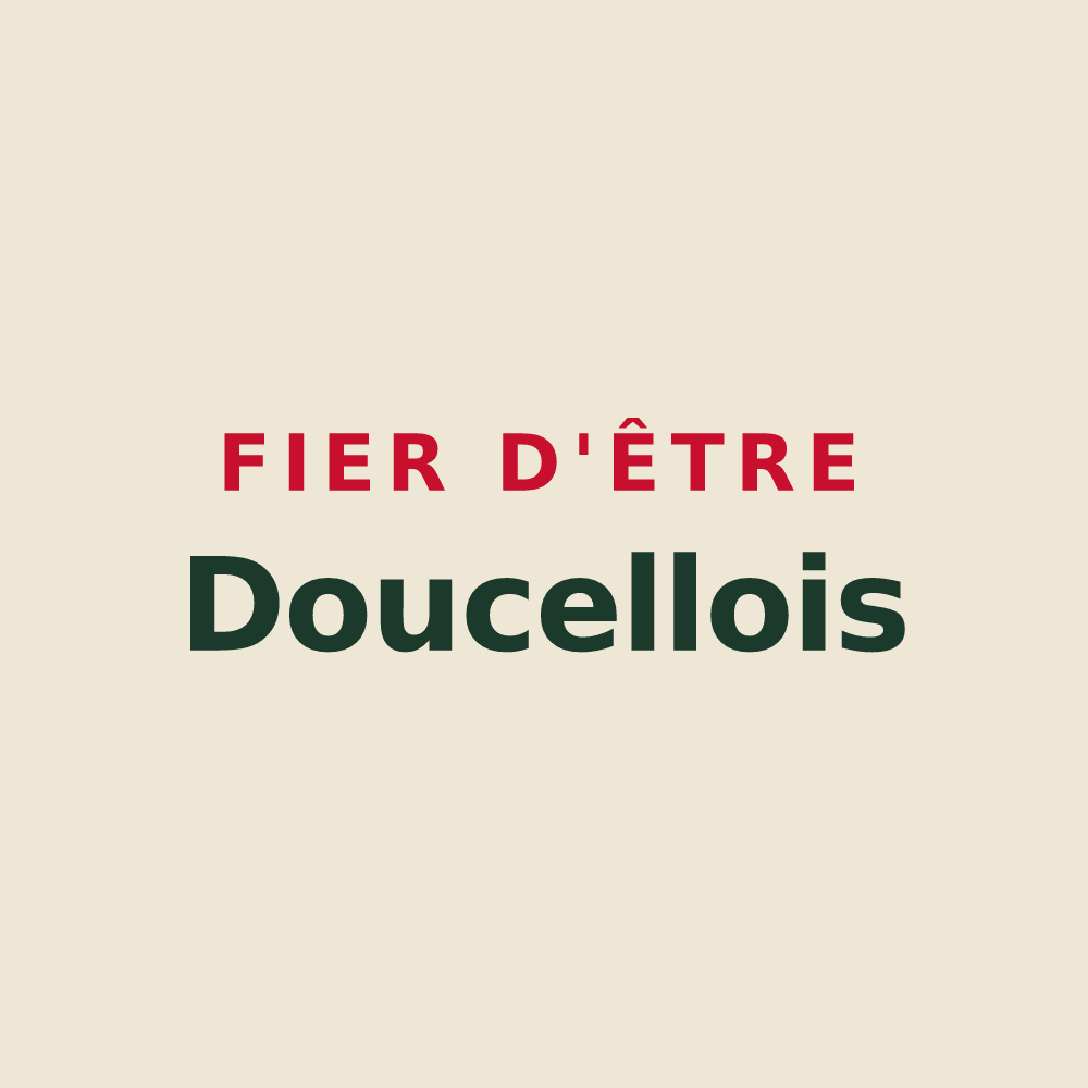 Tote bag « Fier d'être Doucellois » — design pour Doucelles