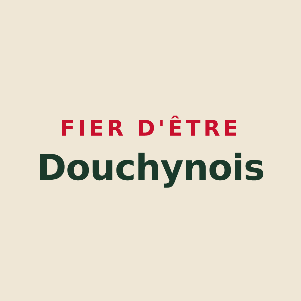 Tote bag « Fier d'être Douchynois » — design pour Douchy-les-Mines