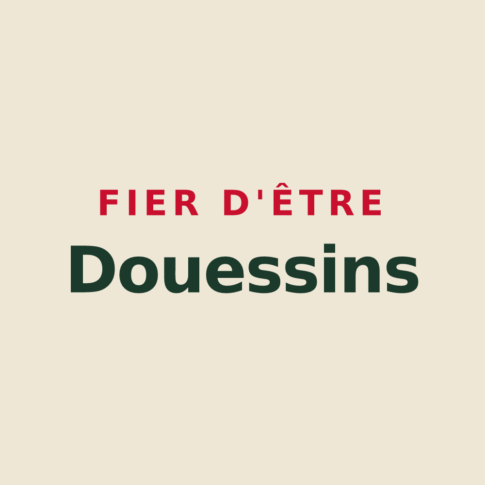 Tote bag « Fier d'être Douessins » — design pour Doué-en-Anjou