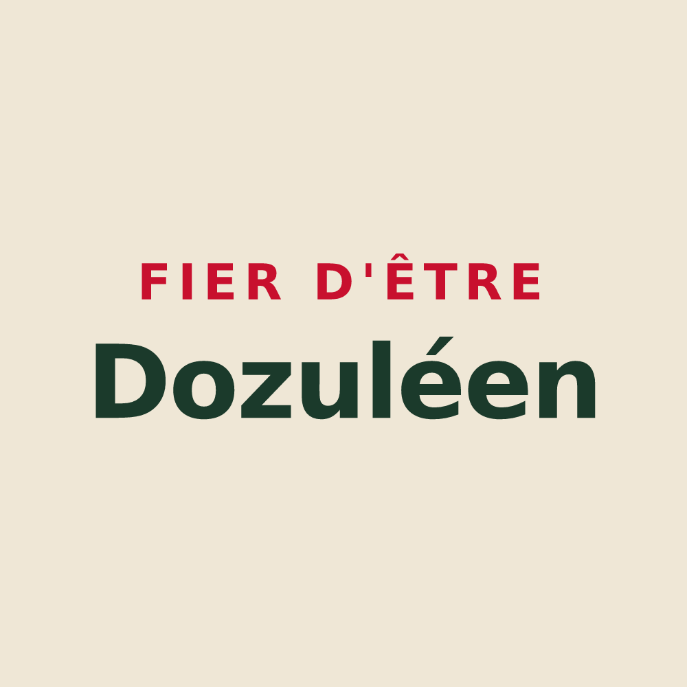 Tote bag « Fier d'être Dozuléen » — design pour Dozulé