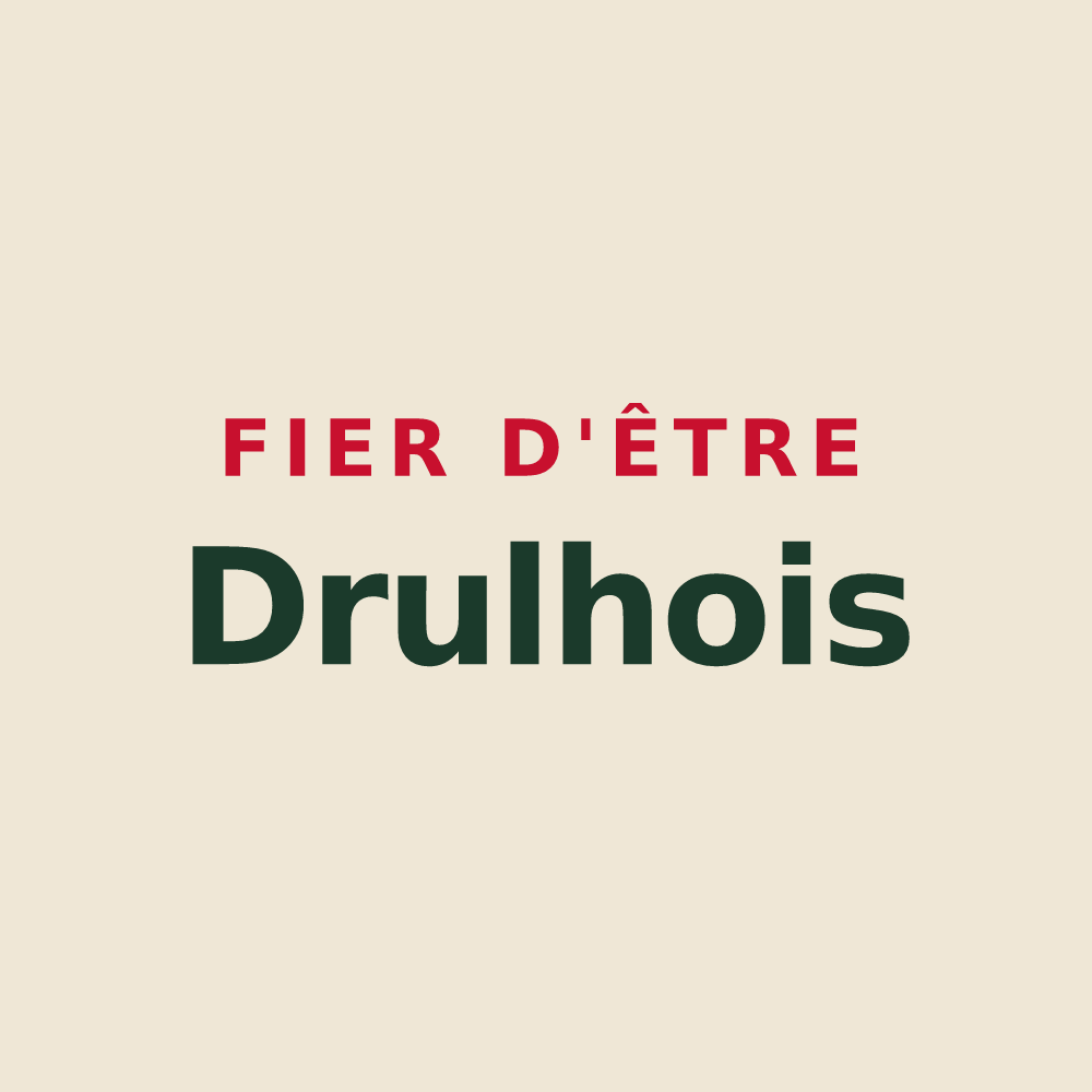 Tote bag « Fier d'être Drulhois » — design pour Drulhe