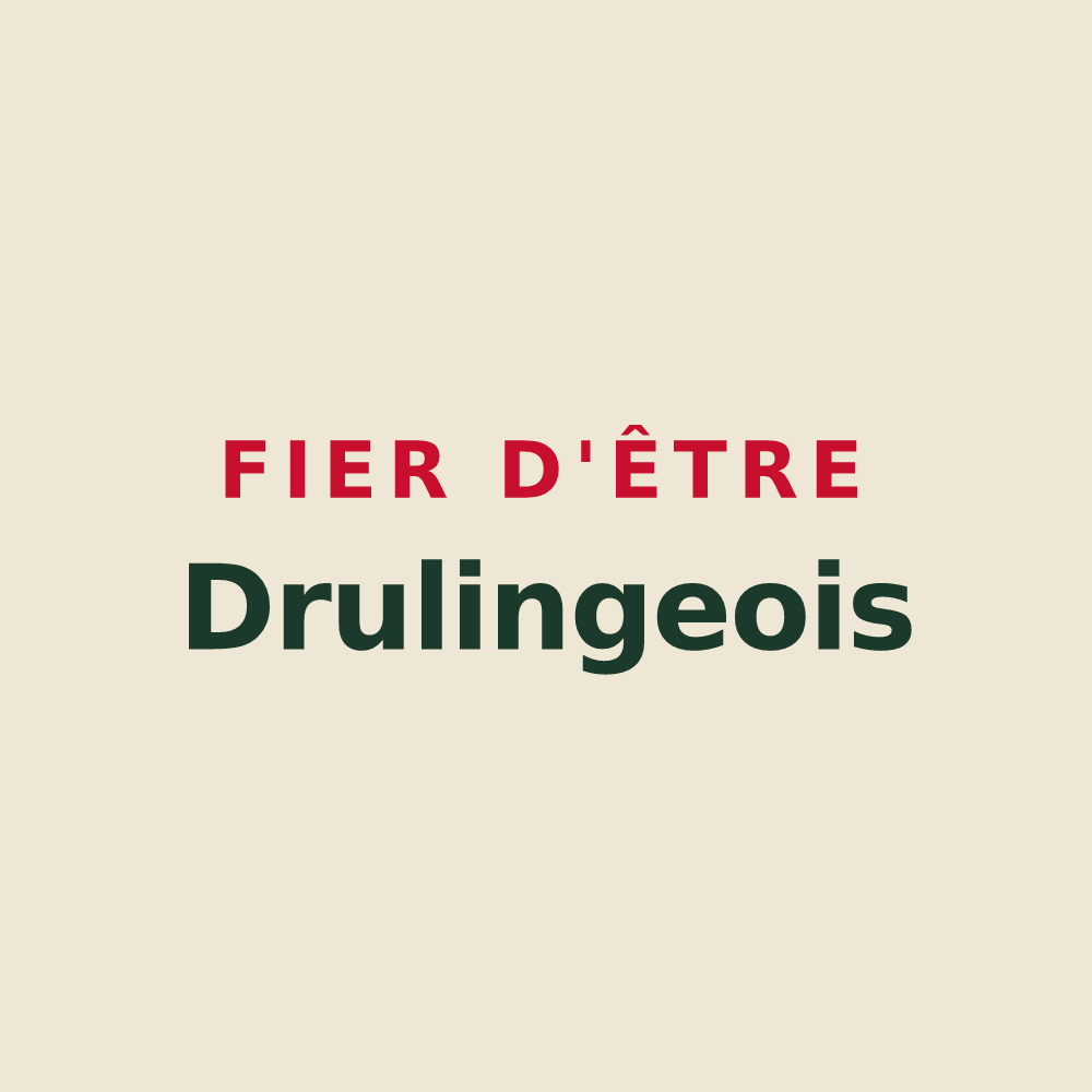Tote bag « Fier d'être Drulingeois » — design pour Drulingen