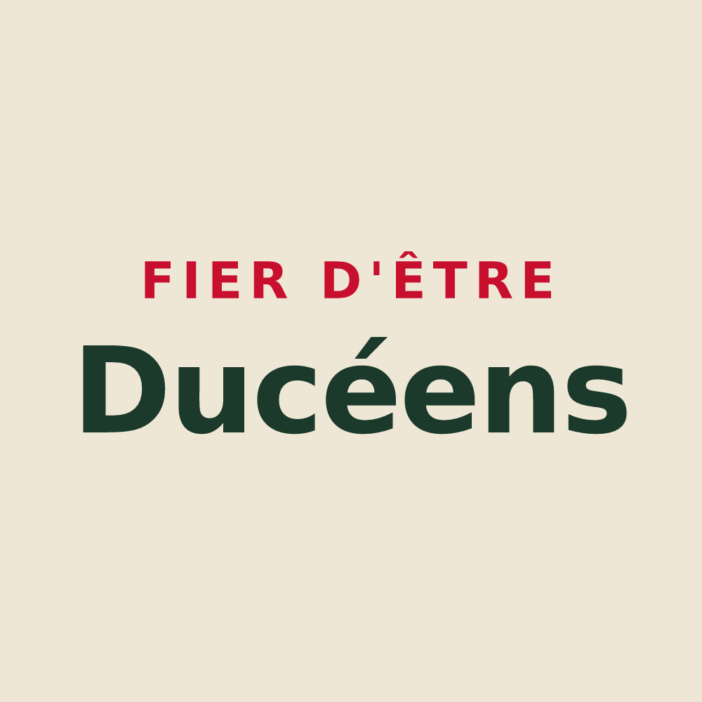 Tote bag « Fier d'être Ducéens » — design pour Ducey-Les Chéris