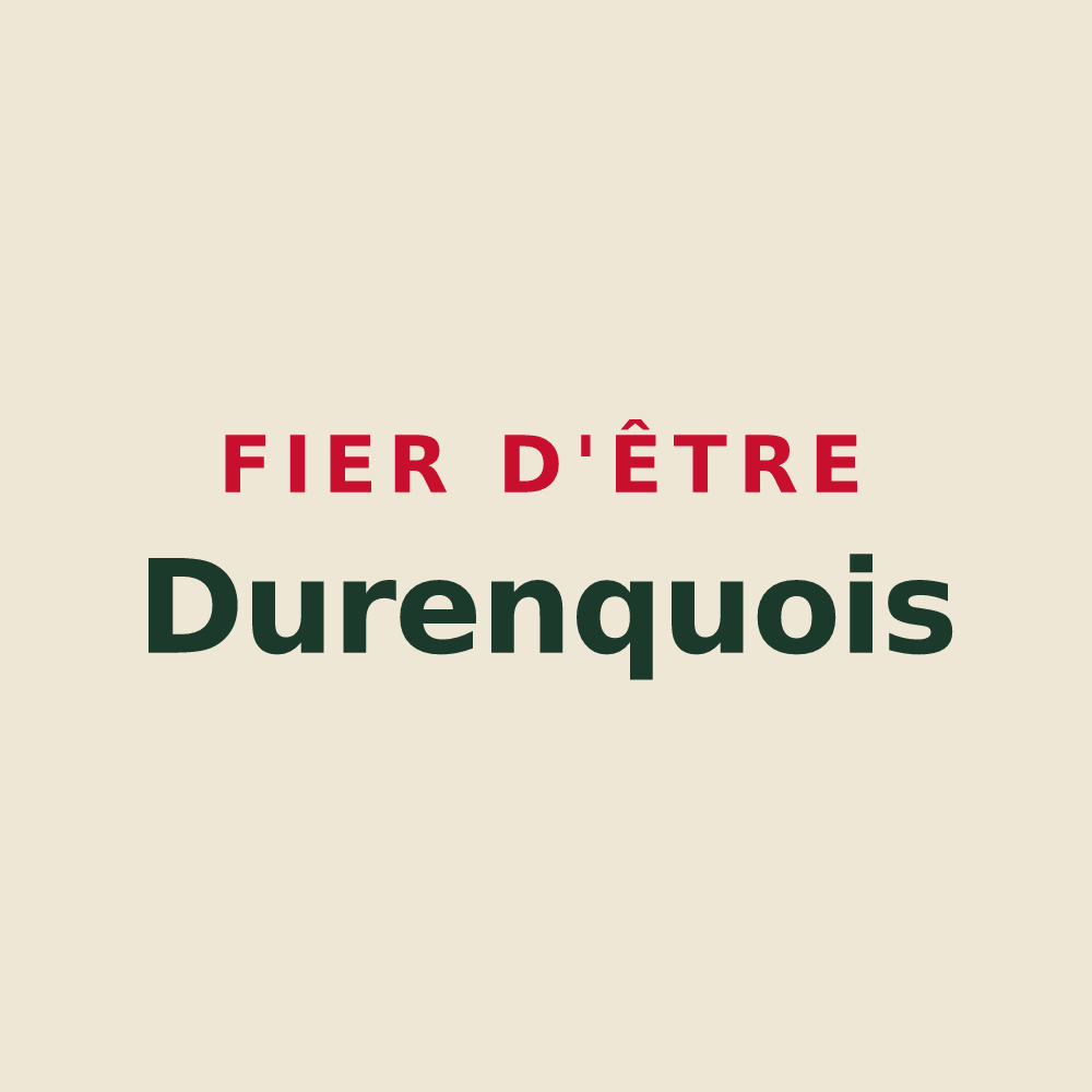 Tote bag « Fier d'être Durenquois » — design pour Durenque