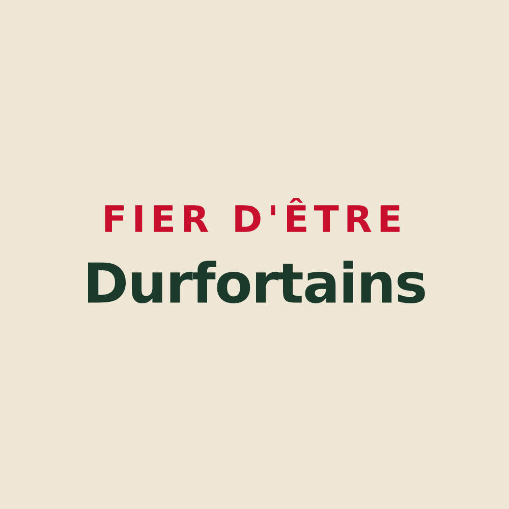 Tote bag « Fier d'être Durfortains » — design pour Durfort