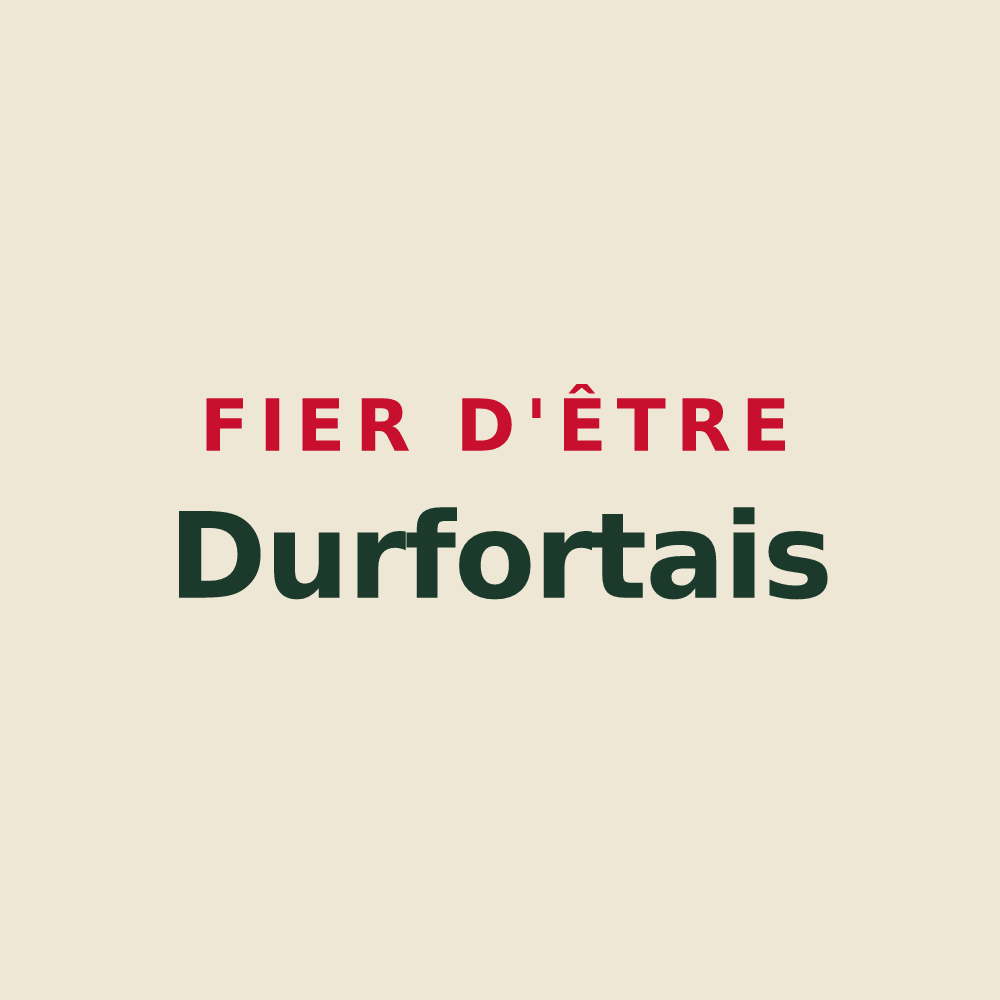Tote bag « Fier d'être Durfortais » — design pour Durfort-Lacapelette