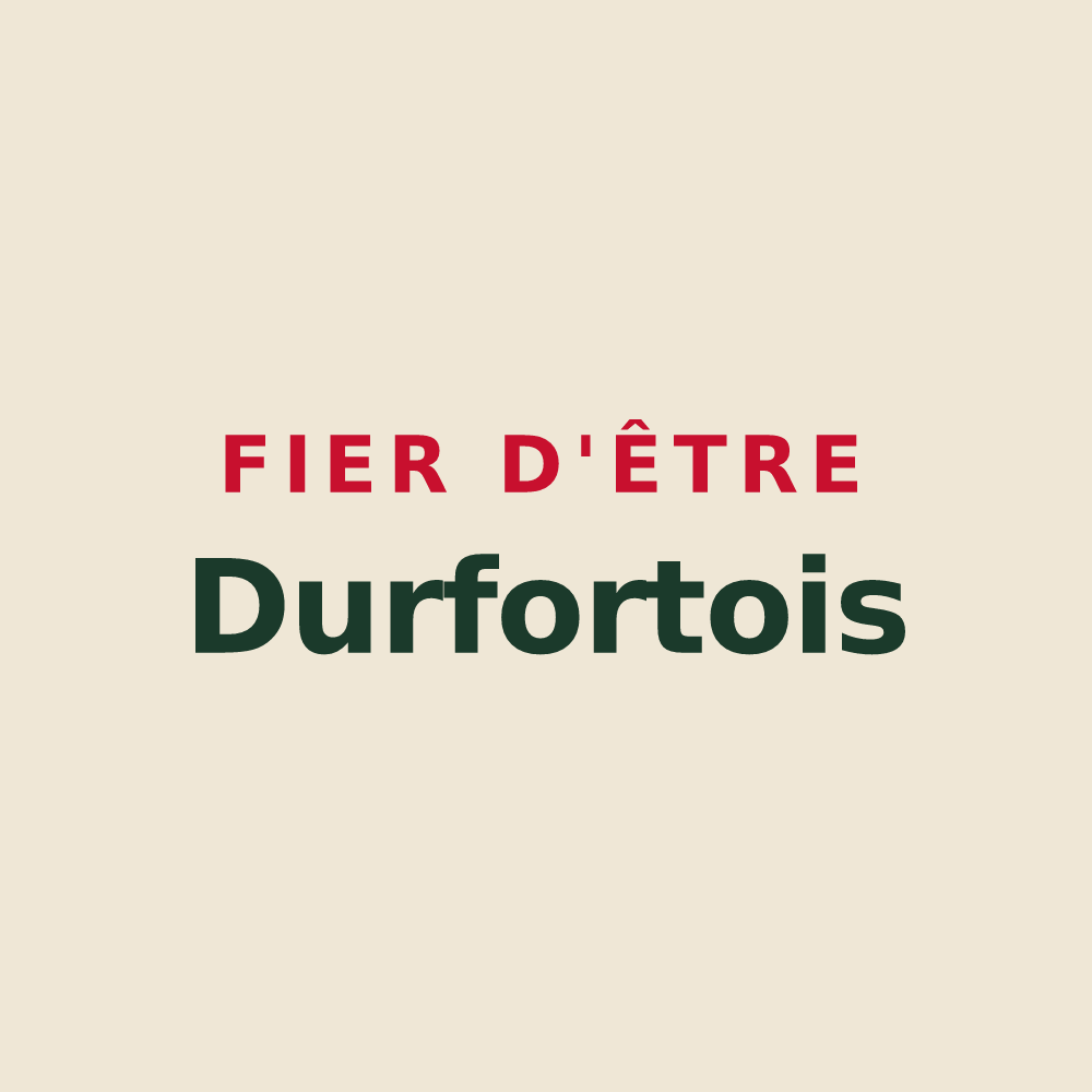 Tote bag « Fier d'être Durfortois » — design pour Durfort