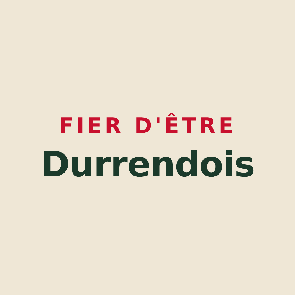 Tote bag « Fier d'être Durrendois » — design pour Durningen