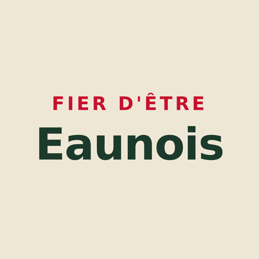 Tote bag « Fier d'être Eaunois » — design pour Eaunes