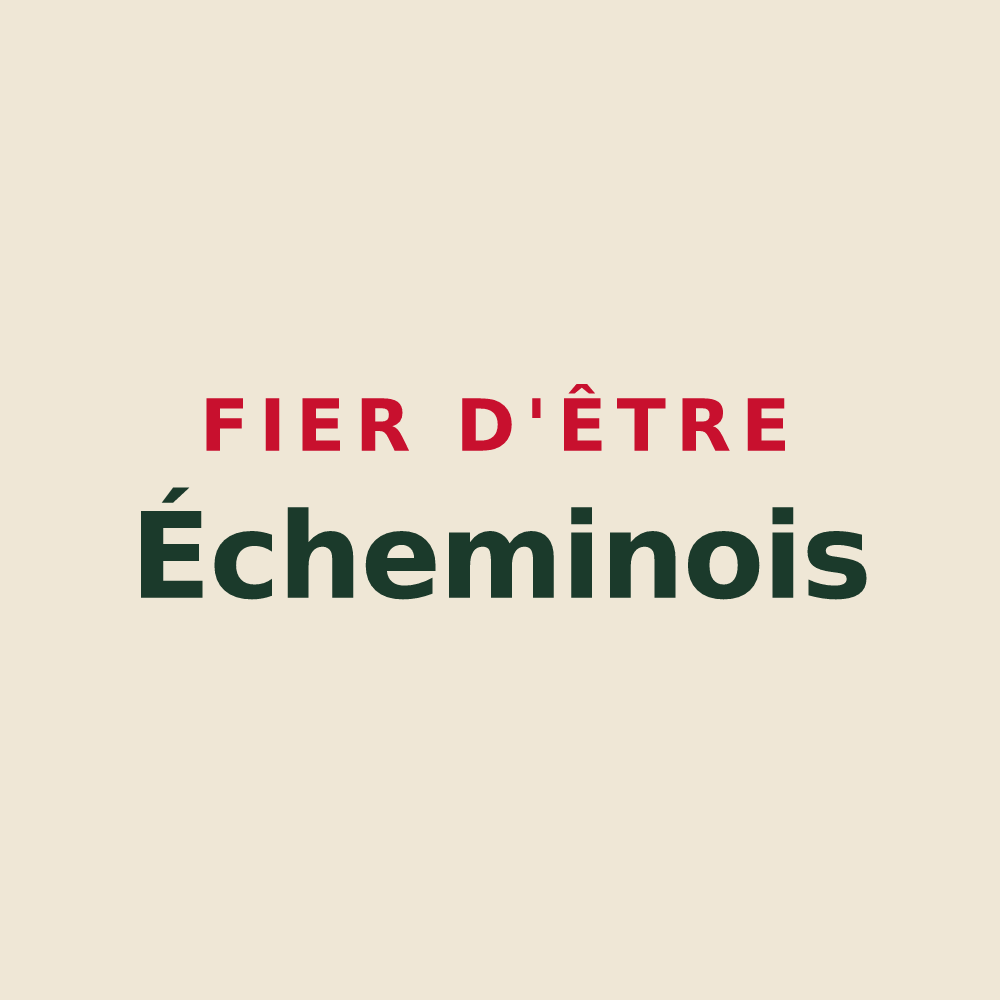 Tote bag « Fier d'être Écheminois » — design pour Échemines