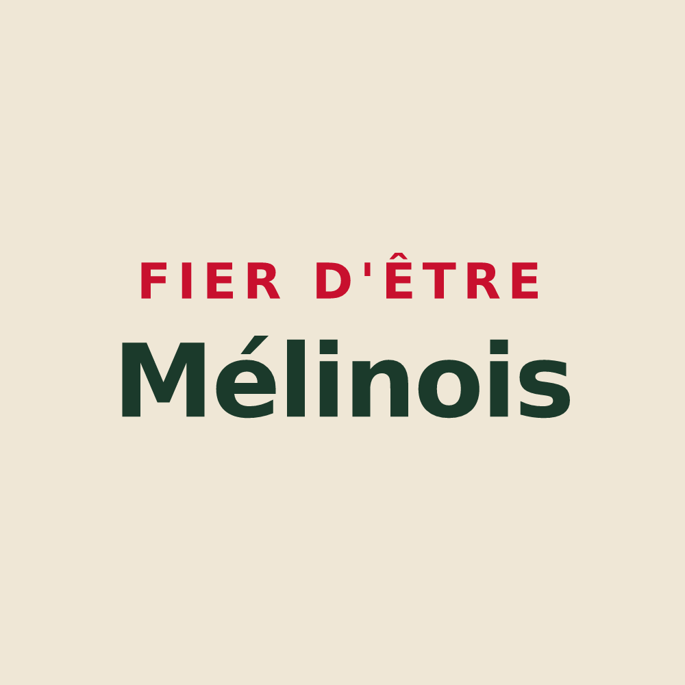 Tote bag « Fier d'être Mélinois » — design pour Échenoz-la-Méline