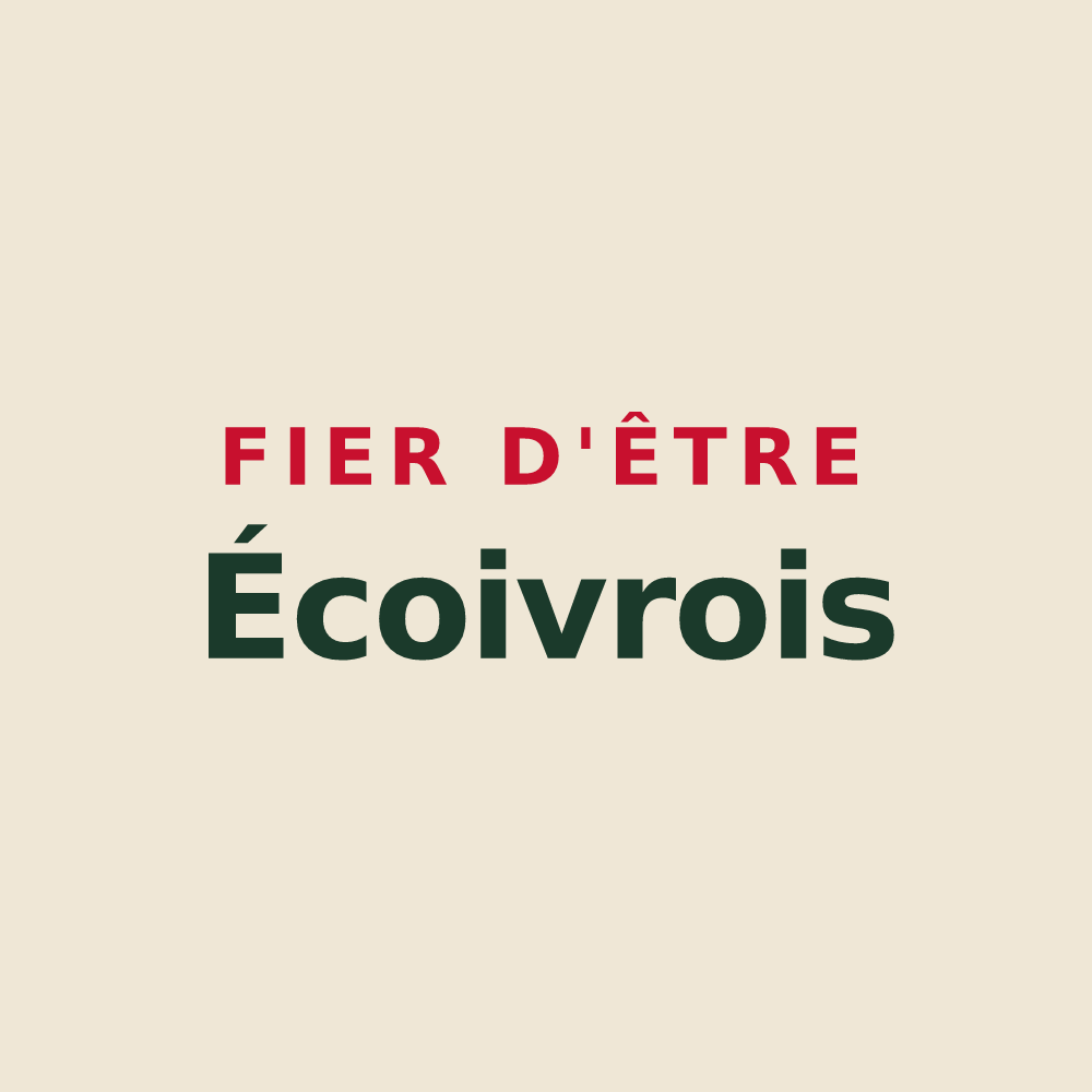 Tote bag « Fier d'être Écoivrois » — design pour Écoivres