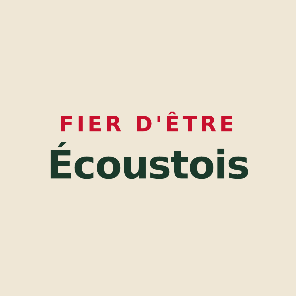 Tote bag « Fier d'être Écoustois » — design pour Écoust-Saint-Mein