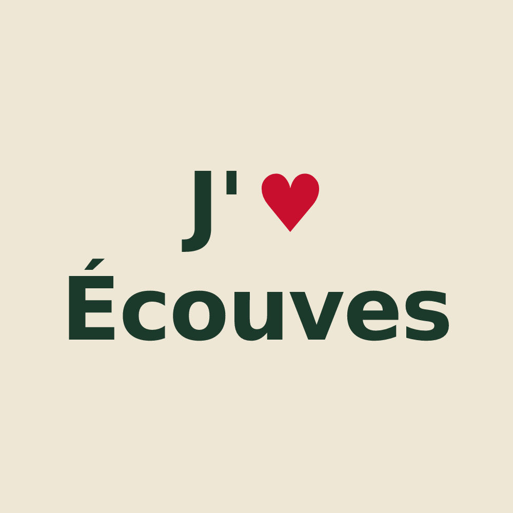 Tote bag personnalisé Écouves — design J'aime Écouves