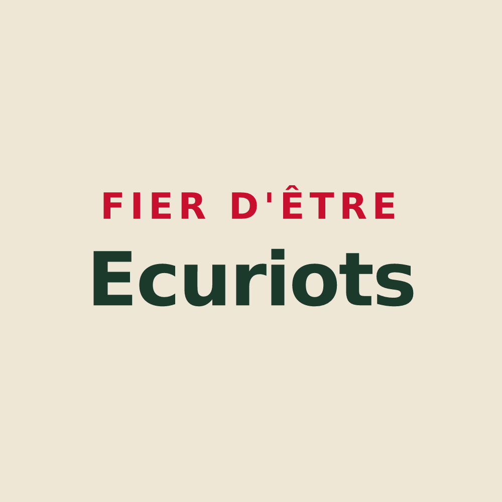Tote bag « Fier d'être Ecuriots » — design pour Écury-le-Repos