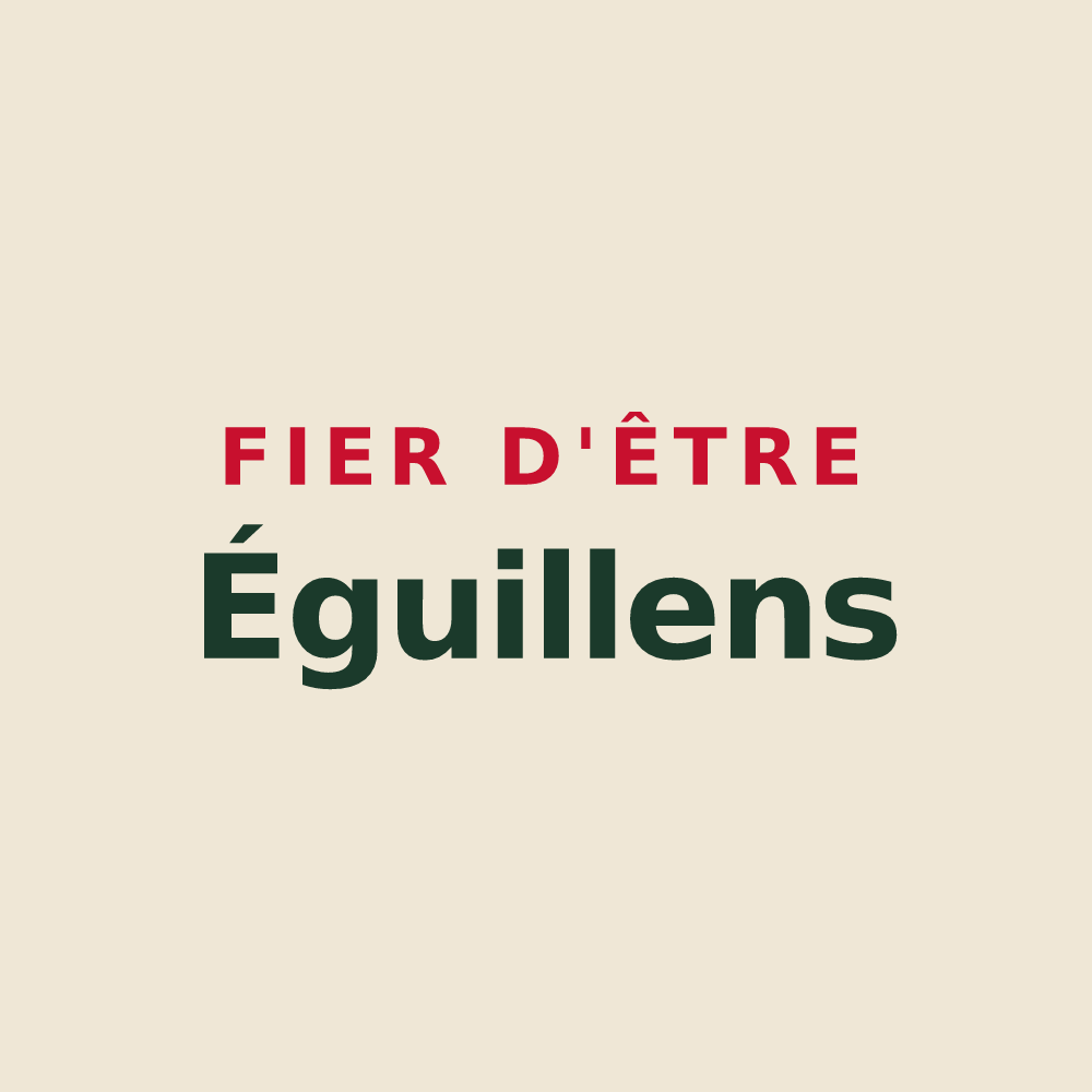 Tote bag « Fier d'être Éguillens » — design pour Éguilles