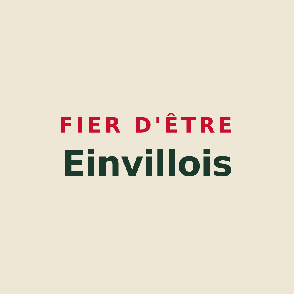 Tote bag « Fier d'être Einvillois » — design pour Einville-au-Jard