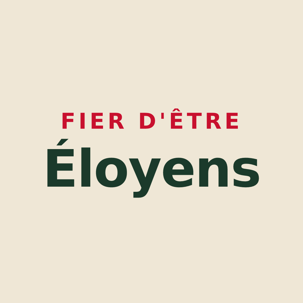 Tote bag « Fier d'être Éloyens » — design pour Éloie