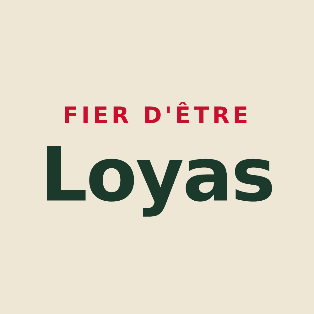 Tote bag « Fier d'être Loyas » — design pour Éloyes