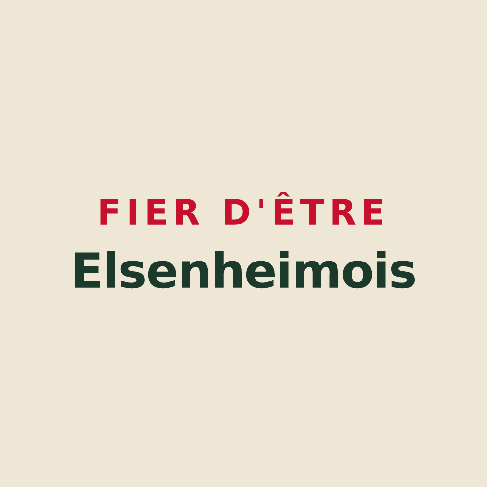 Tote bag « Fier d'être Elsenheimois » — design pour Elsenheim