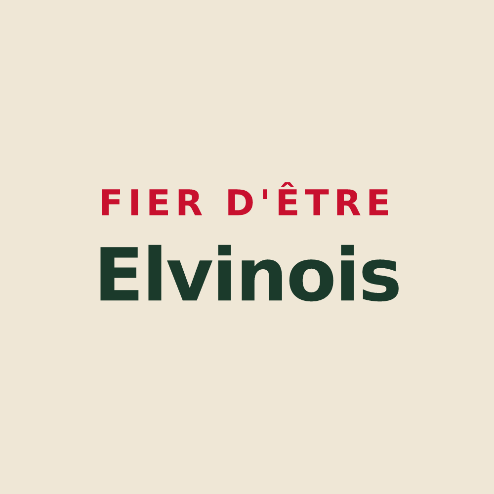 Tote bag « Fier d'être Elvinois » — design pour Elven