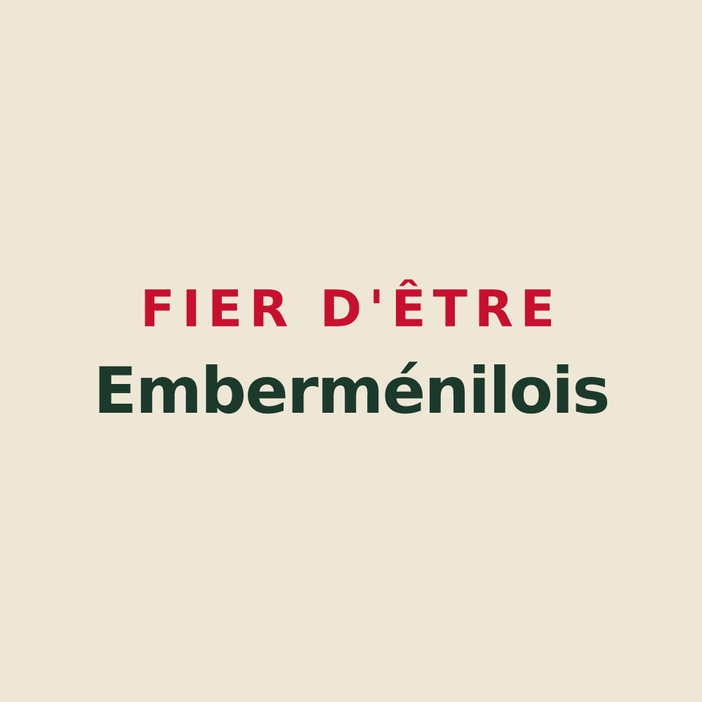 Tote bag « Fier d'être Emberménilois » — design pour Emberménil