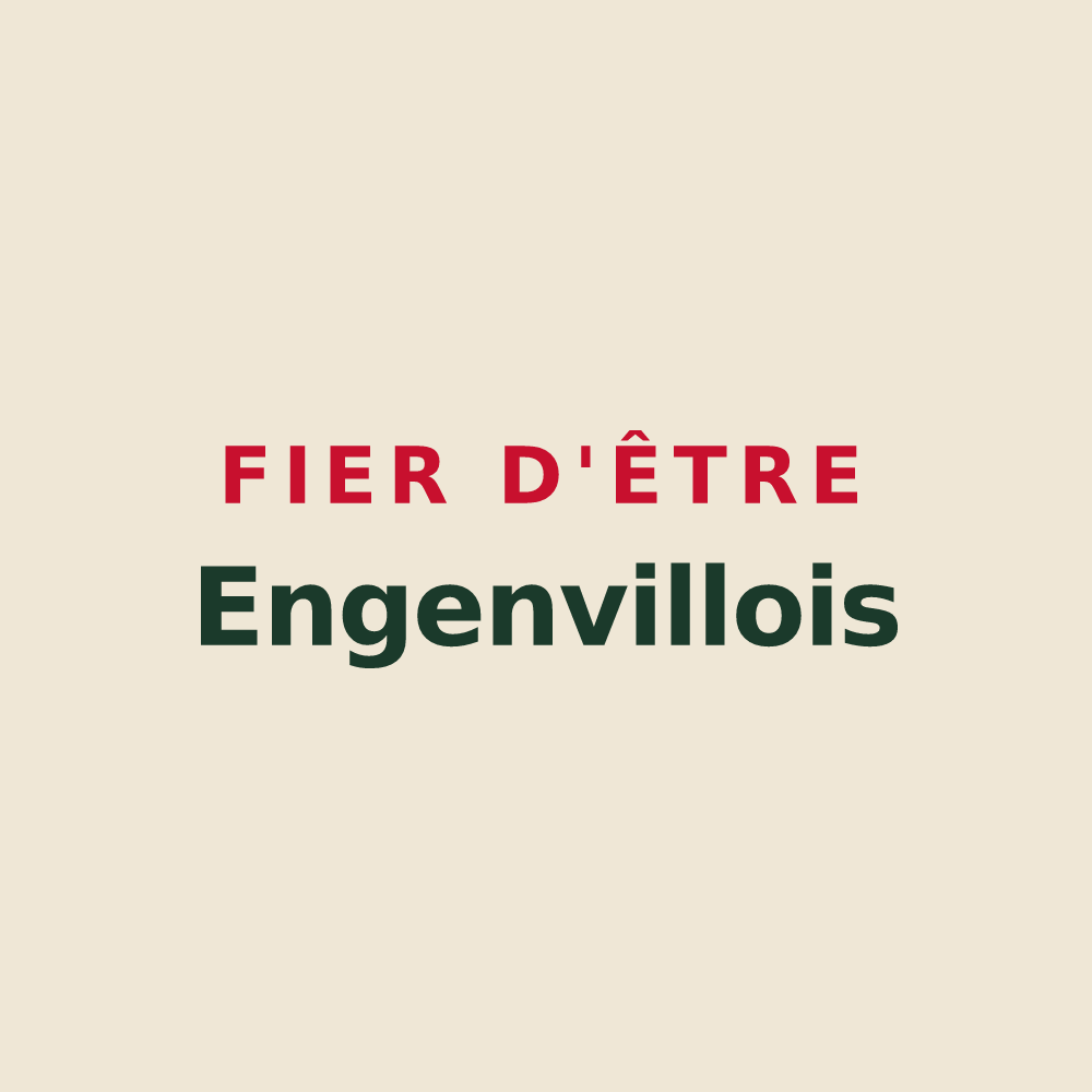 Tote bag « Fier d'être Engenvillois » — design pour Engenville
