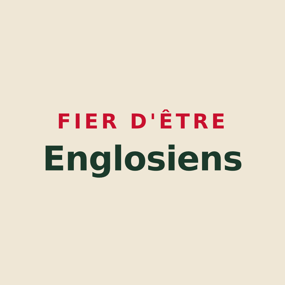 Tote bag « Fier d'être Englosiens » — design pour Englos