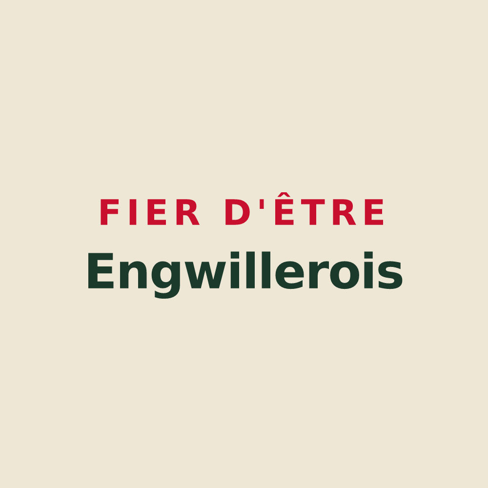 Tote bag « Fier d'être Engwillerois » — design pour Engwiller