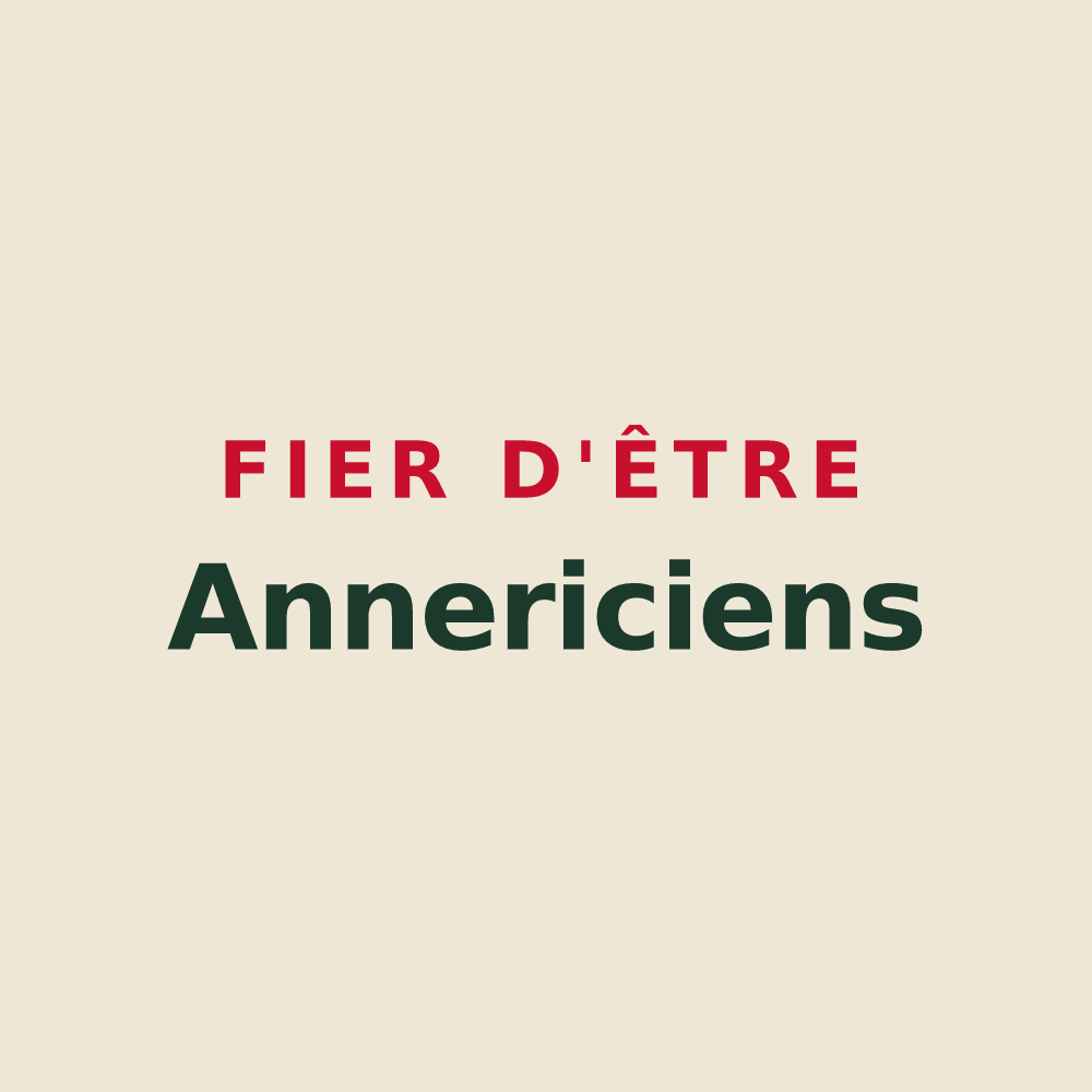 Tote bag « Fier d'être Annericiens » — design pour Ennery