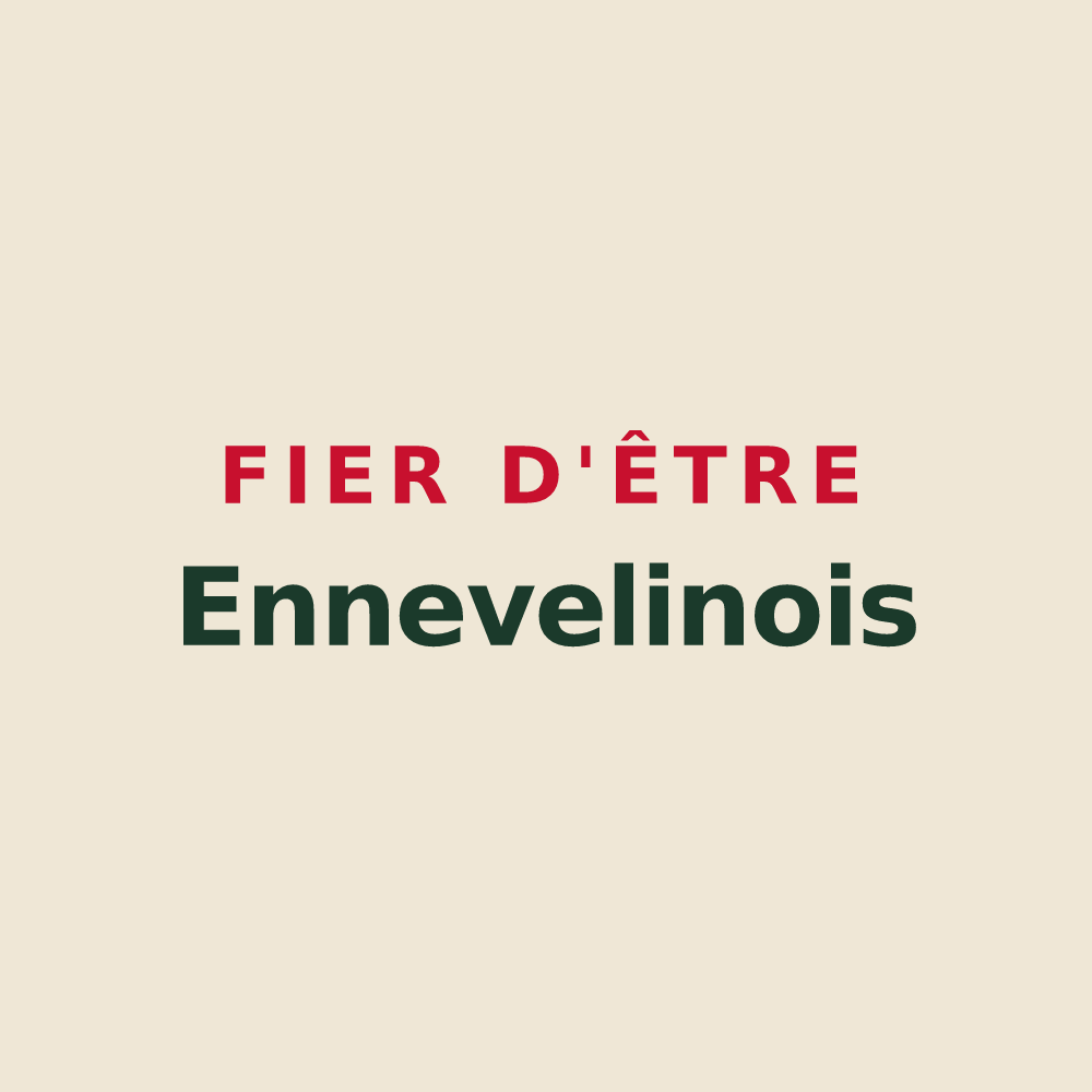 Tote bag « Fier d'être Ennevelinois » — design pour Ennevelin