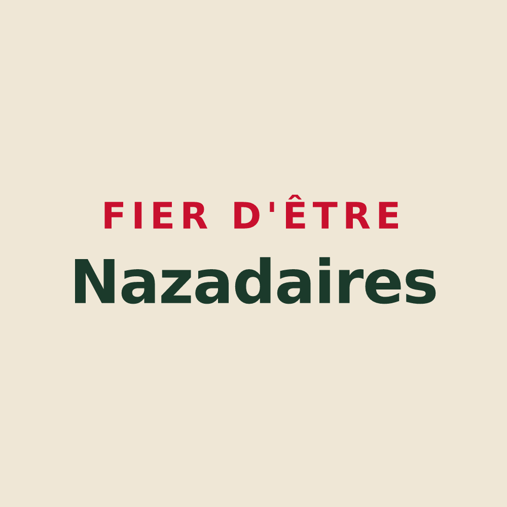 Tote bag « Fier d'être Nazadaires » — design pour Ennezat