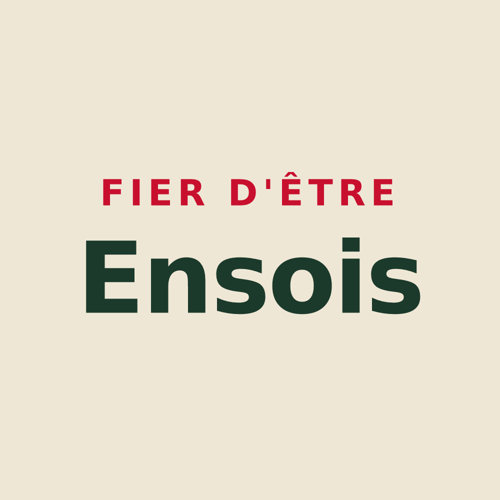 Tote bag « Fier d'être Ensois » — design pour Ens