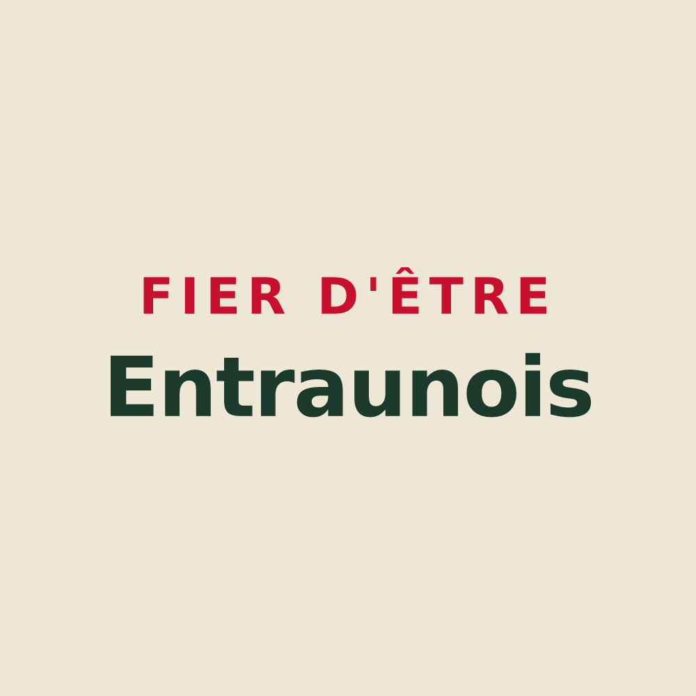 Tote bag « Fier d'être Entraunois » — design pour Entraunes