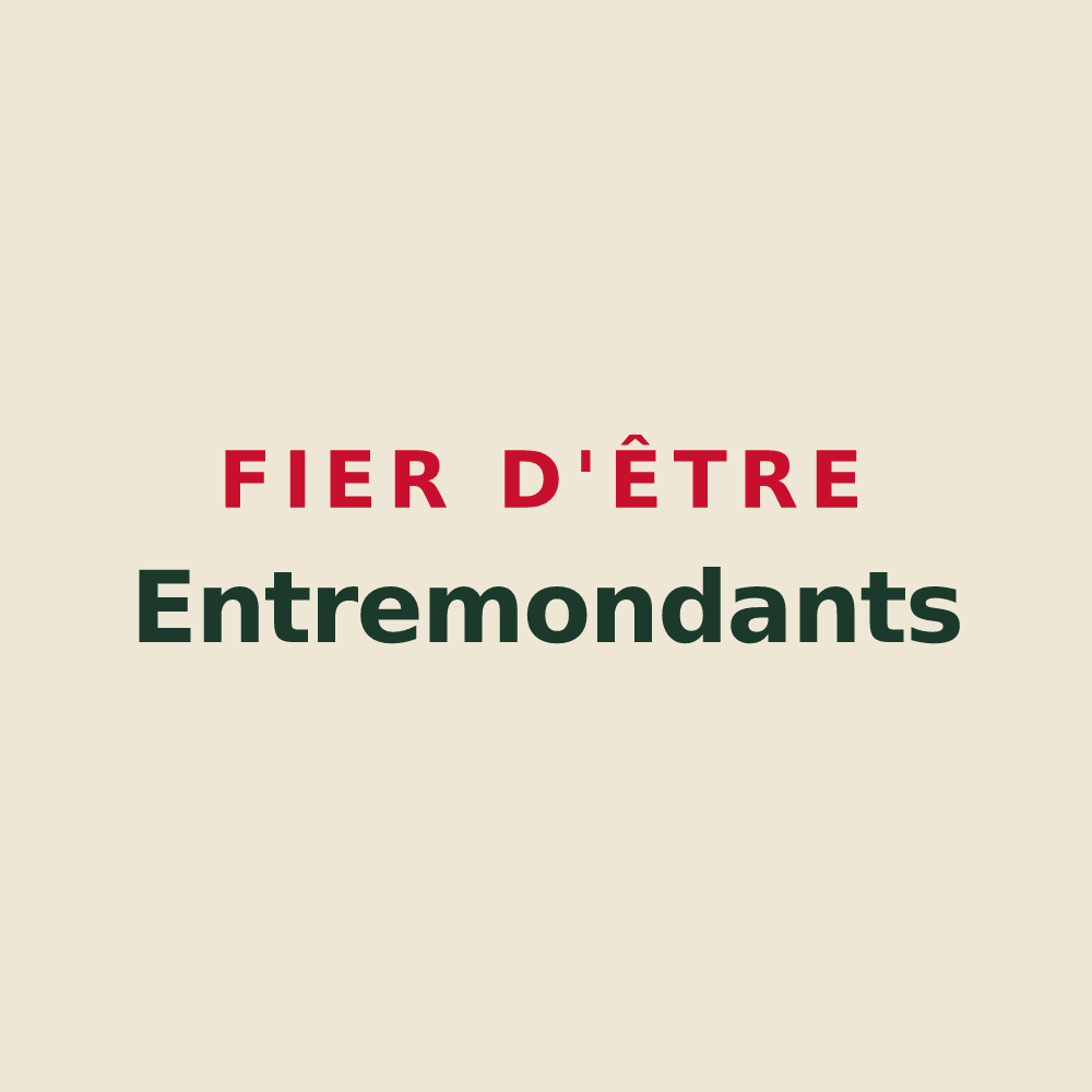 Tote bag « Fier d'être Entremondants » — design pour Entremont-le-Vieux