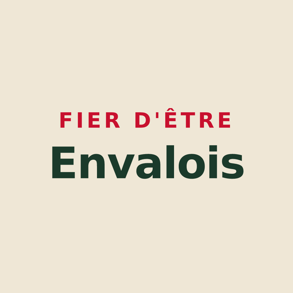 Tote bag « Fier d'être Envalois » — design pour Enval
