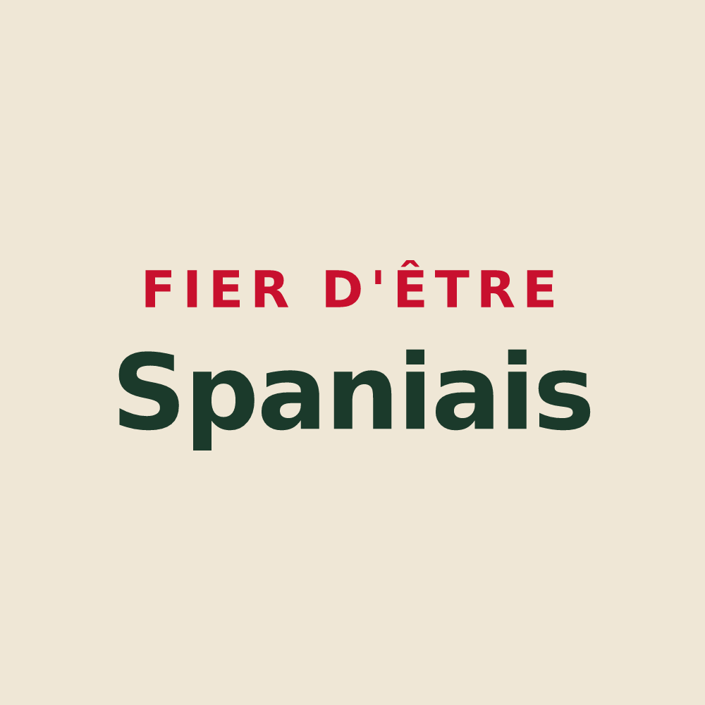 Tote bag « Fier d'être Spaniais » — design pour Épagny