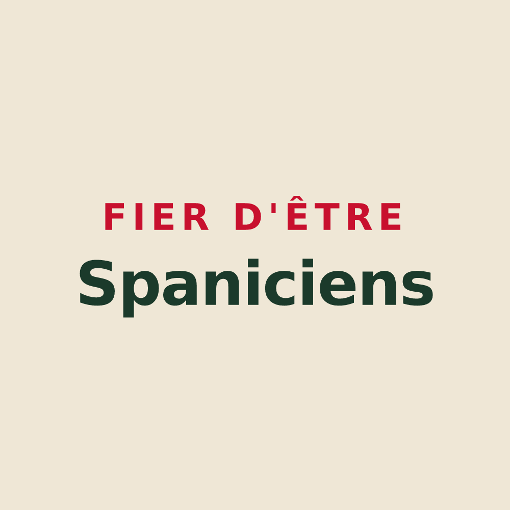 Tote bag « Fier d'être Spaniciens » — design pour Épagny