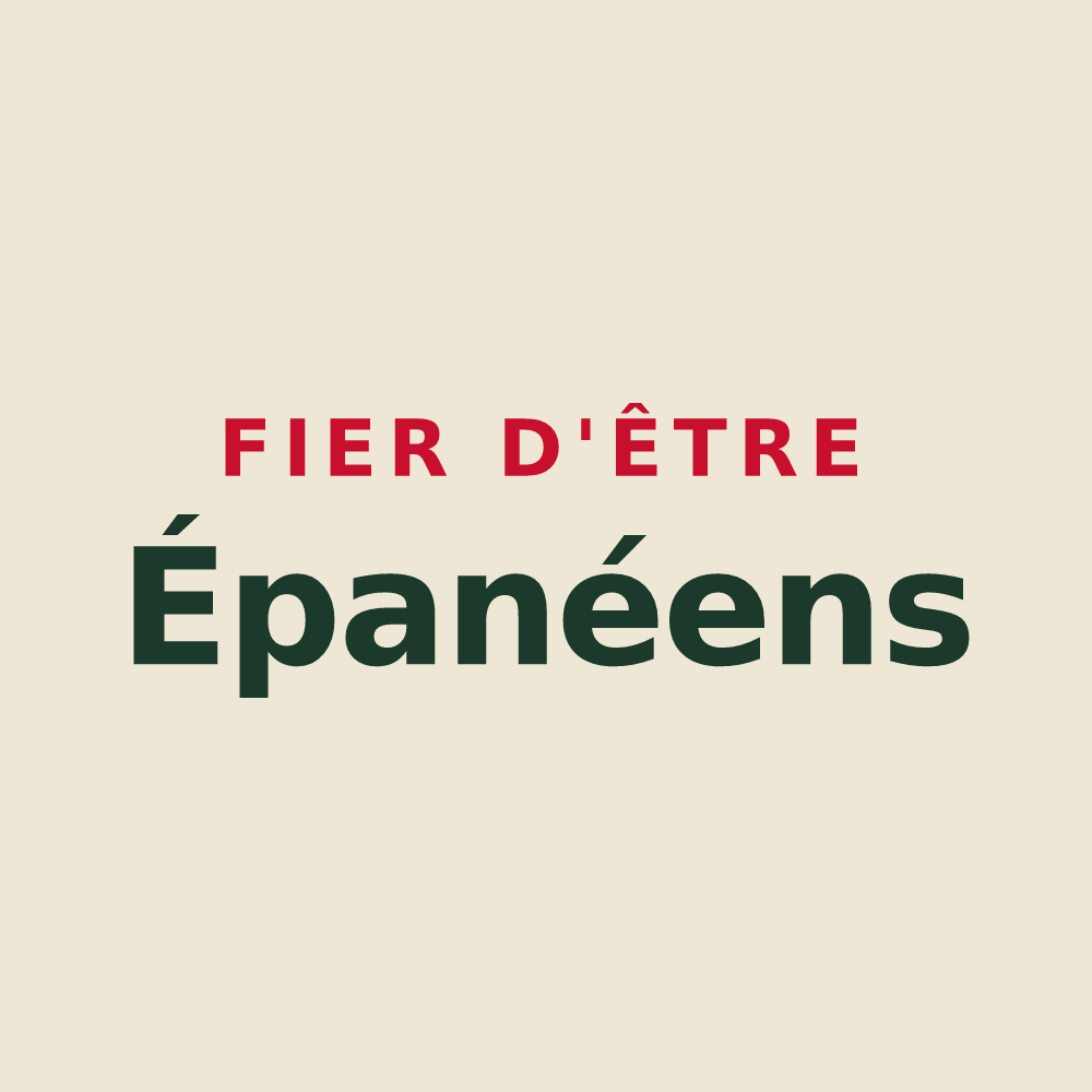 Tote bag « Fier d'être Épanéens » — design pour Épaney