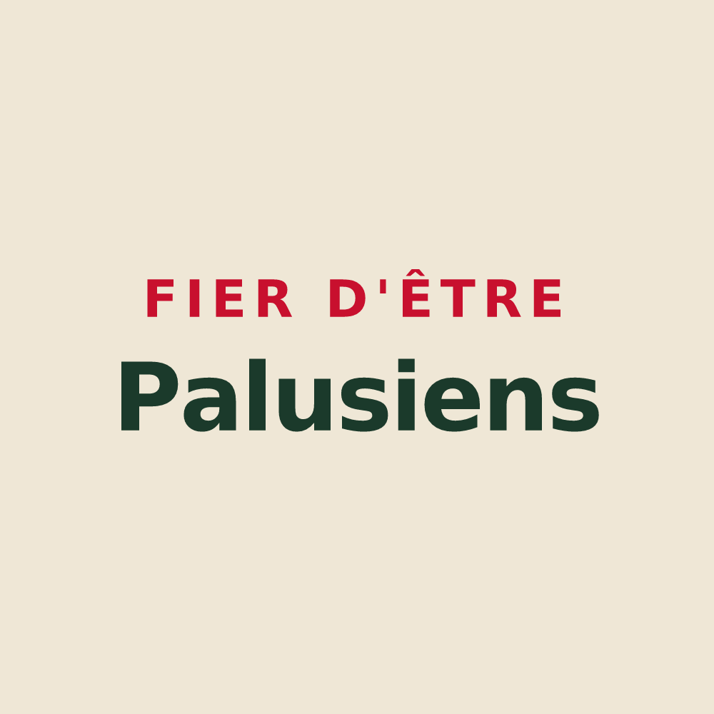 Tote bag « Fier d'être Palusiens » — design pour Épaux-Bézu