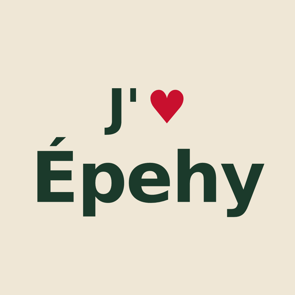 Tote bag personnalisé Épehy — design J'aime Épehy