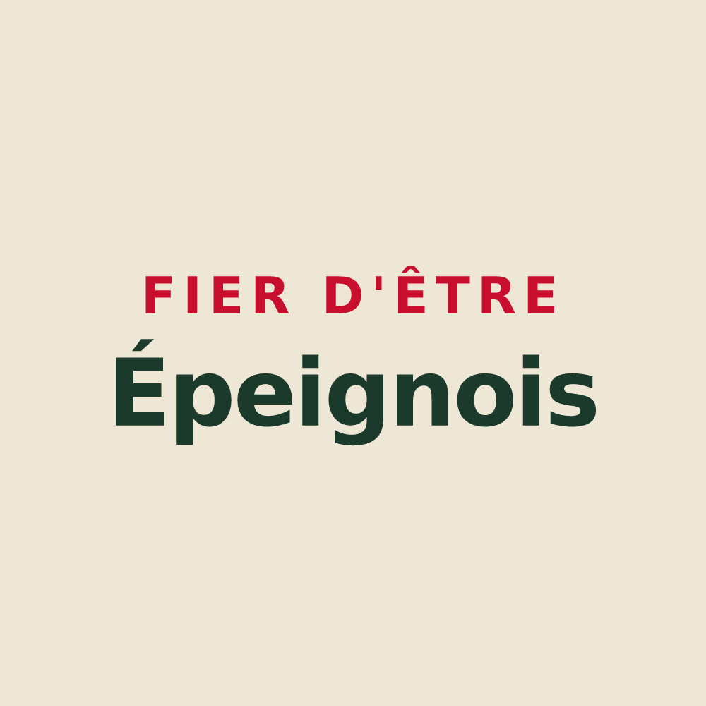 Tote bag « Fier d'être Épeignois » — design pour Épeigné-les-Bois