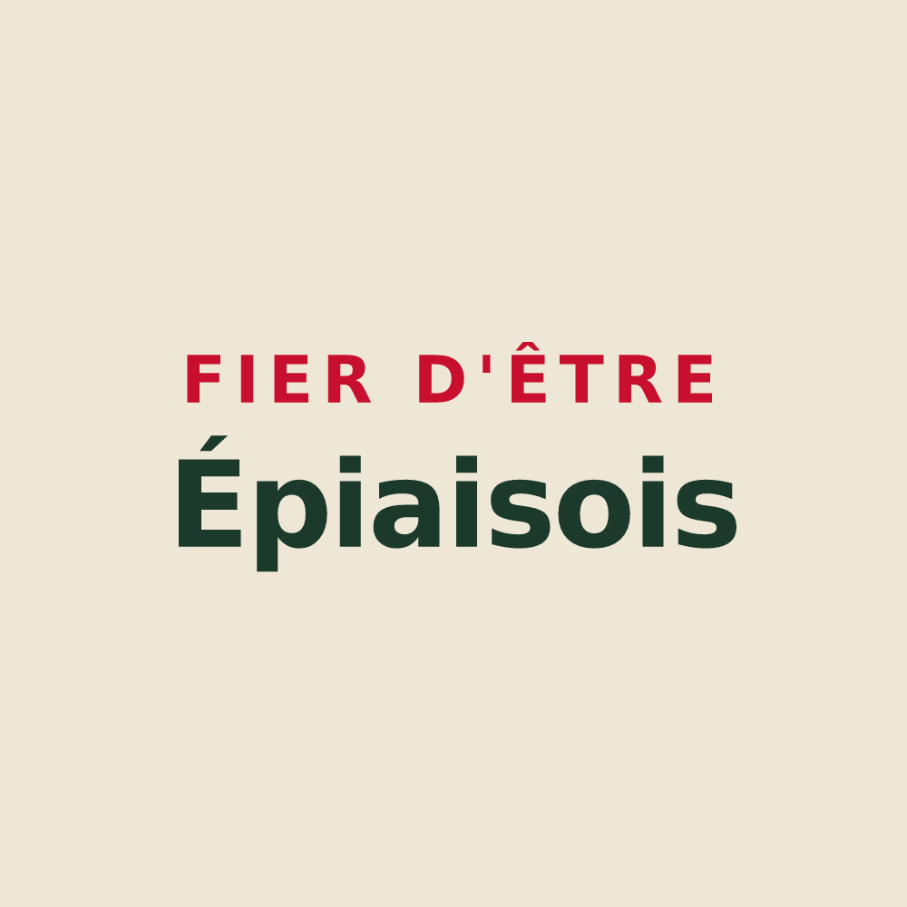 Tote bag « Fier d'être Épiaisois » — design pour Épiais-lès-Louvres