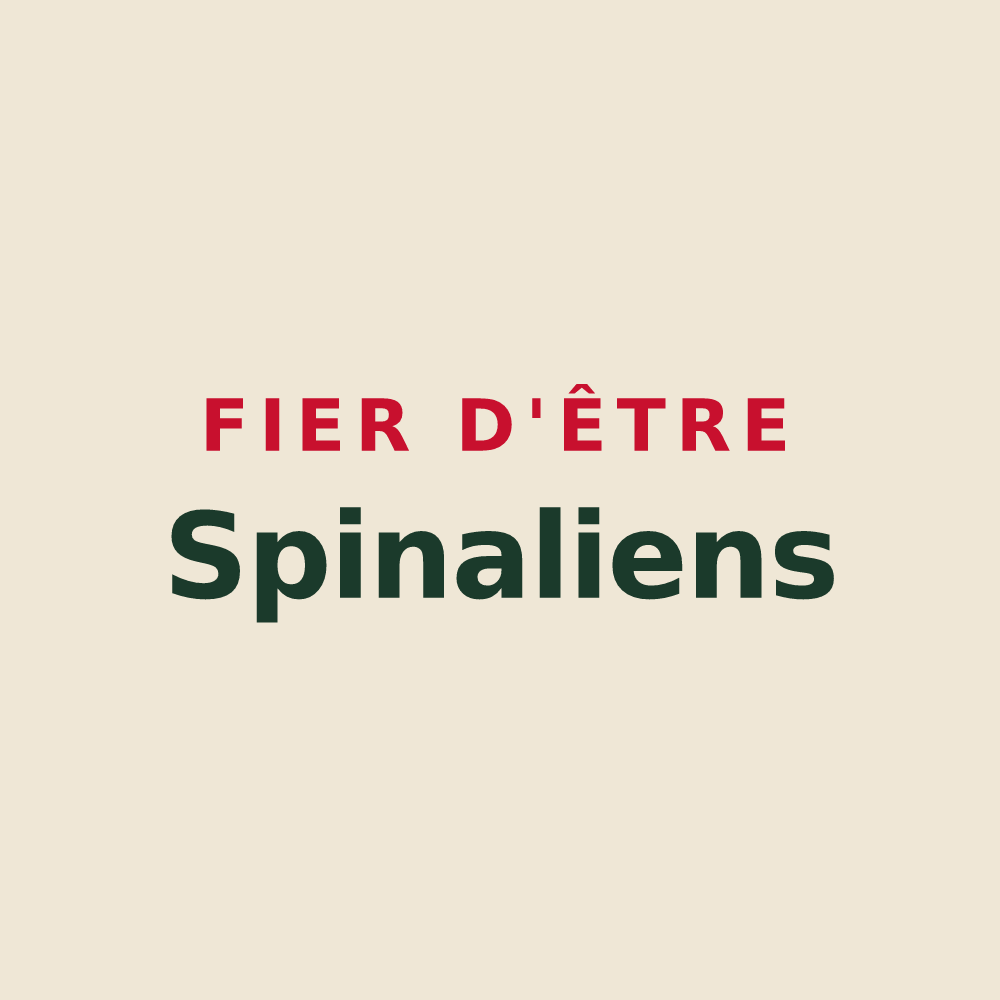 Tote bag « Fier d'être Spinaliens » — design pour Épinal