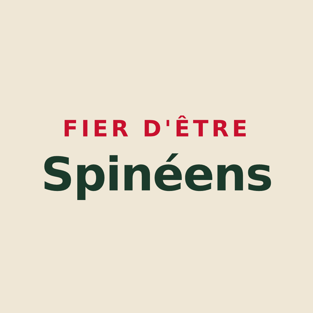 Tote bag « Fier d'être Spinéens » — design pour Épineu-le-Chevreuil