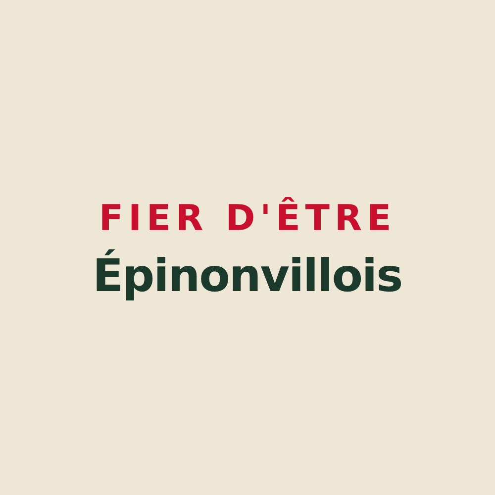 Tote bag « Fier d'être Épinonvillois » — design pour Épinonville