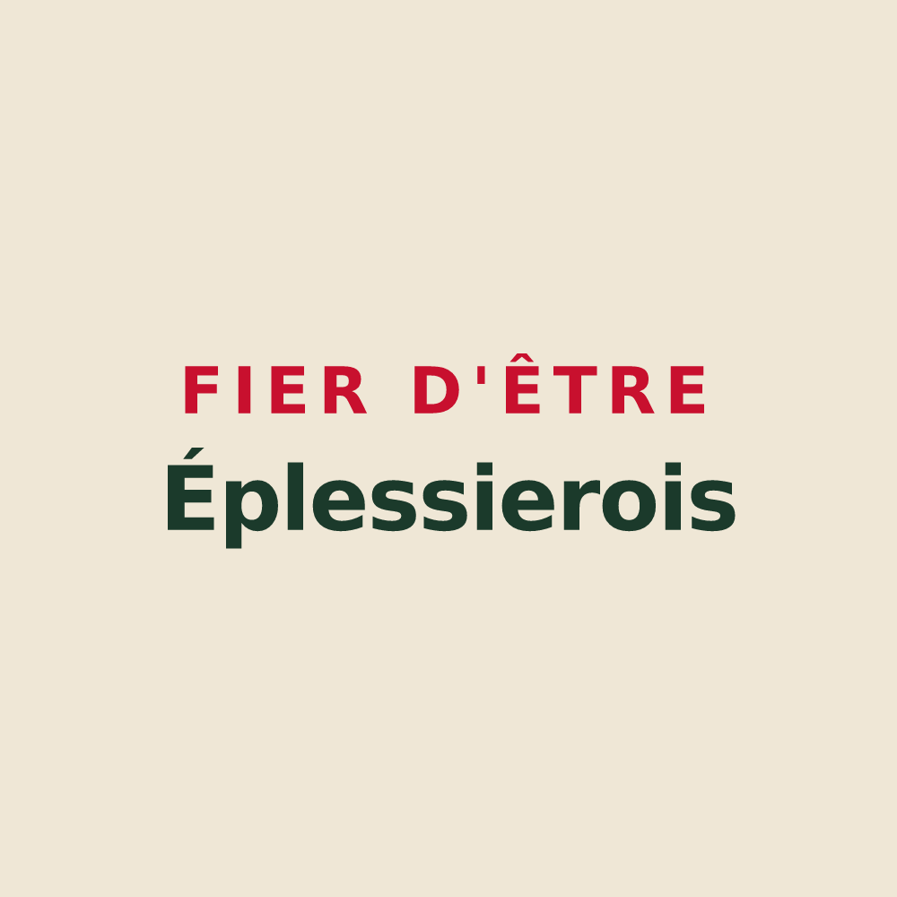 Tote bag « Fier d'être Éplessierois » — design pour Éplessier