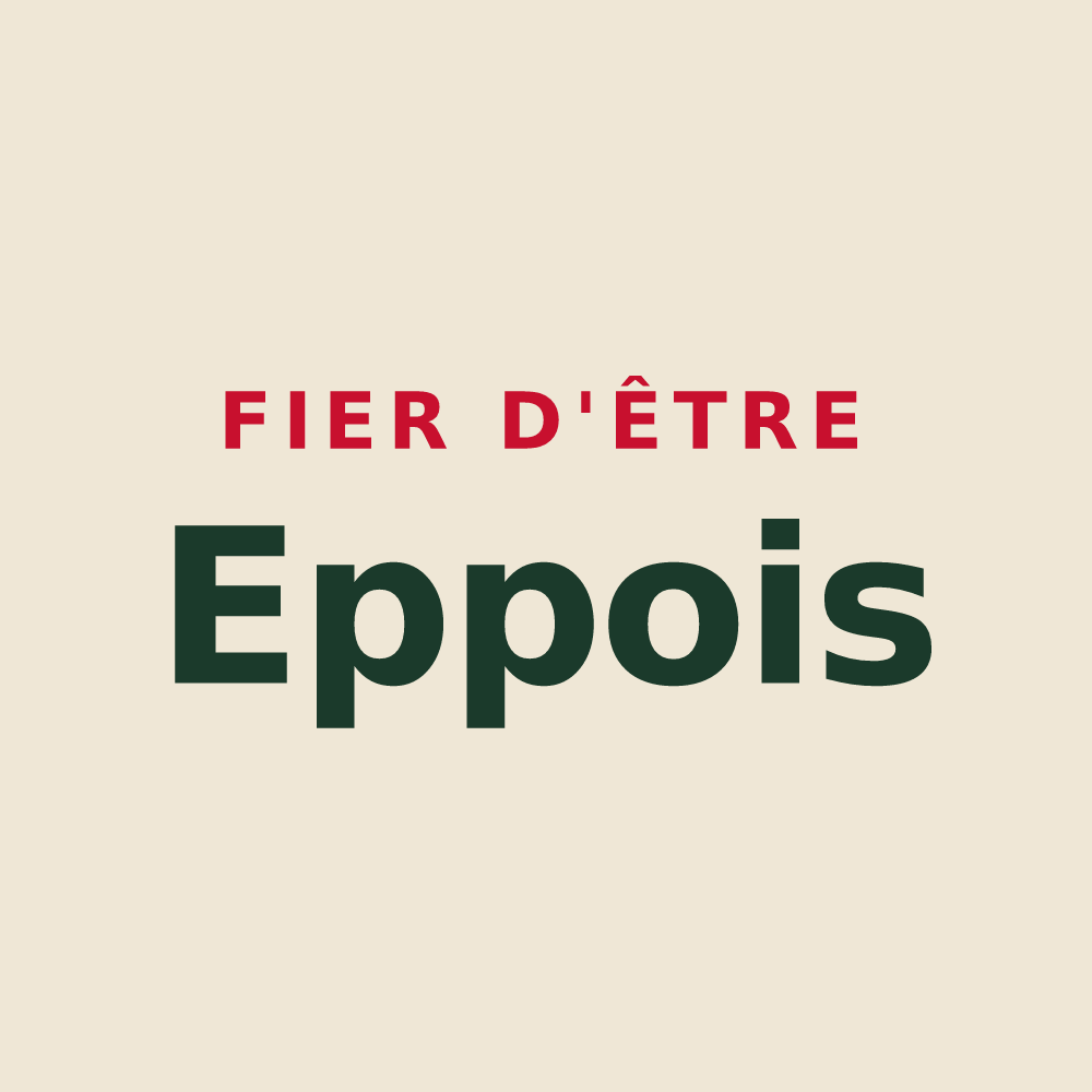Tote bag « Fier d'être Eppois » — design pour Eppes