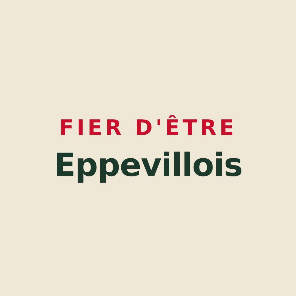 Tote bag « Fier d'être Eppevillois » — design pour Eppeville