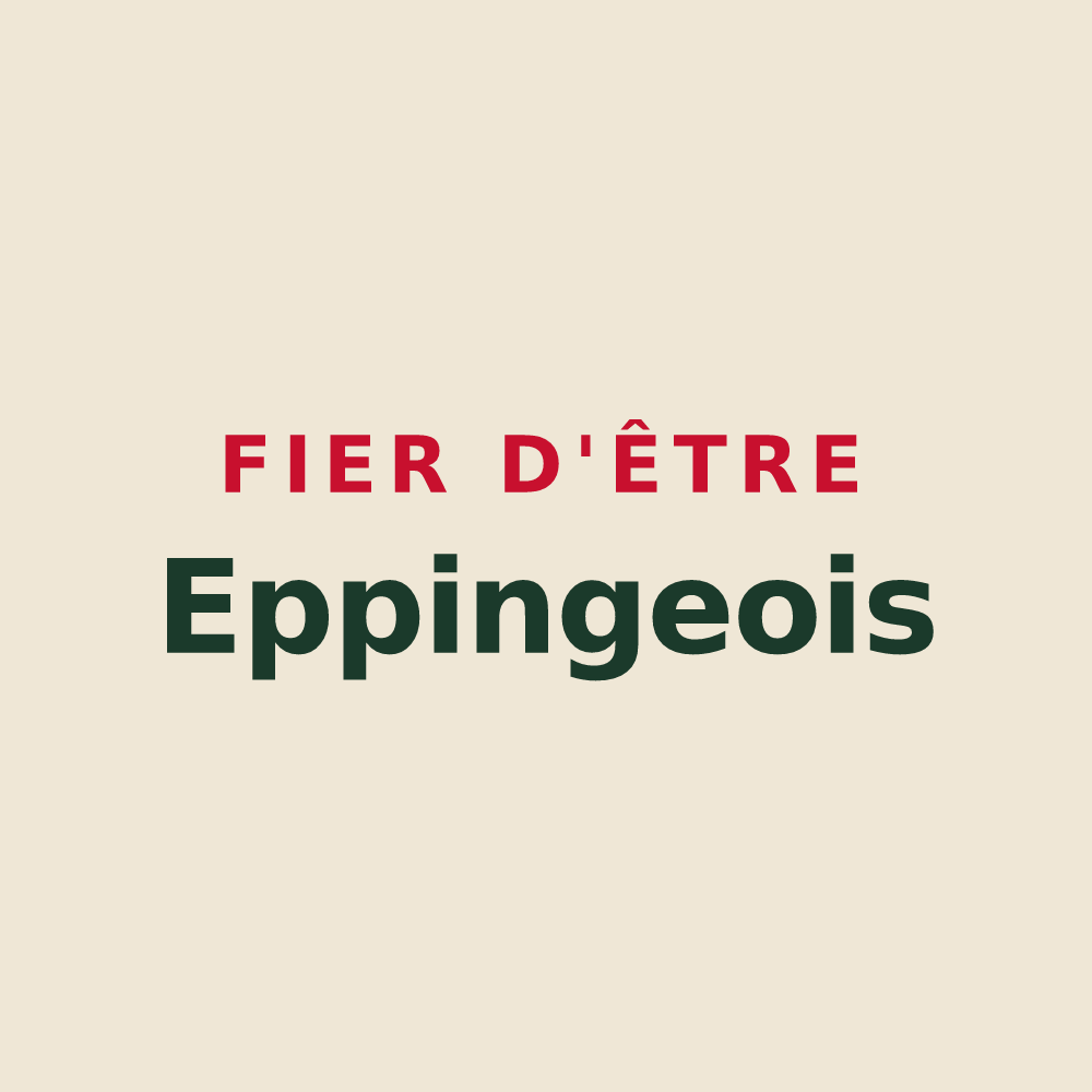 Tote bag « Fier d'être Eppingeois » — design pour Epping